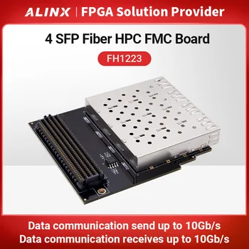 Alinx 4 * Vlakno sučelje SFP HPC FMC Board FH1223