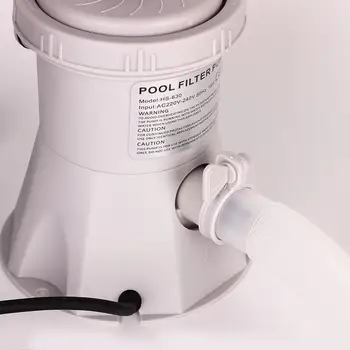 300GPH Nadzemni bazen Električni filter-pumpa Alat za čišćenje pumpe Tip SAD