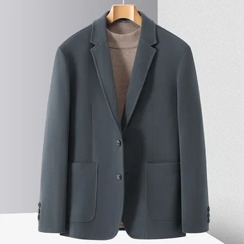 Proljeće-jesen je novi muške casual univerzalni odijelo, poslovna jednostavan moderan kaput