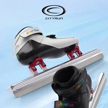 CITYRUN 2024 Edition Profesionalnih klizaljki za kratke staze Ice Blade, cipele za zimske vožnje na ledu, unutarnji staze, snijegom prekrivenim utrke, biciklizam CT