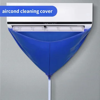 100 cm, Obložen Pročišćivač Zraka Coditioning Torba Za Čišćenje PVC s vodom iz Cijevi Home 1-1.5 P Split Stropni Klima-Uređaj Alati