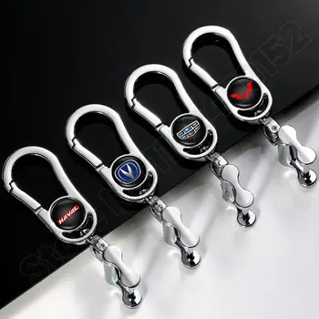 High-end privjesku za Peugeot s logotipom automobila, kreativni metalni privezak od legure, nositelj prstena za ključeve 307 207 407 4008 206