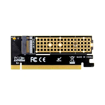 M. 2 Adapter NVME PCIE-M2 LED NVME SSD M2 PCIE x16 Kartica za proširenje Sučelje računalnog adapter M. 2 Adapter NVMe SSD-PCIE M. 2