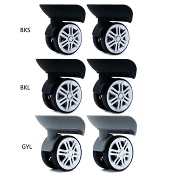 Prtljaga kotača na kolica, A65, okretna lijevo i desno kotača za prtljagu, rezervni dijelovi za kofere svojim rukama za većinu kofere