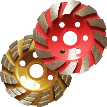 4-inčni Disk u obliku zdjele Praktičan Diamond Segment sa 6 rupa Brušenje krug sa dijamantno Segment Brusilica šalica Brusni disk za Brušenje Kamena