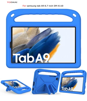 Dječji torbica za Samsung Galaxy Tab A9 8,7 cm, objavljen u 2023, otporan na padove stalak EVA, radiouredaj za Galaxy Tab A9
