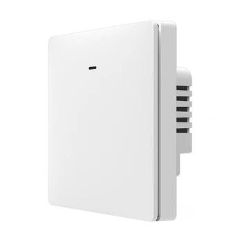 1 komplet NEO Tuya Wifi Smart Europe Jednostrano Mehaničko upravljanje rasvjetom, Tuya Wifi EU, prekidač svjetla ABS