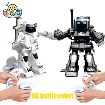 RC Borbeni Robot Boks Robot Igračka Robot Sa Daljinskim upravljačem 2.4 G Humanoida Borbeni Robot sa Dva Joysticka Upravljanje Igračke za djecu