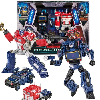 Na raspolaganju Transformers Reactivate Optimus Prime Soundwave, zbirka igračaka-akcijske figure 2 paket, poklon za hobi