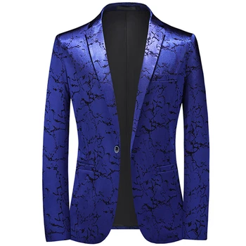 Trendi Novi muške casual butik 2023 godine s personalizirane pečatom, приталенный odijelo, kaput, blazers, haljina jaknu, velike veličine 6XL