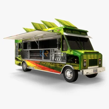 Kolica za hot-dog Coffee Food Truck Putujući Kranovi za prodaju na Ulici Električne Opreme grickalice Za prodaju Kombi