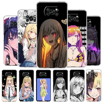 Japan My Dress Up Darling Torbica Za Telefon Xiaomi Poco X3 NFC F3 M3 X4 X5 Pro 5G Mi 11 Lite Ultra 11T 12 12T Pro 11i Prozirni Poklopac