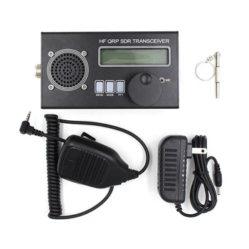 1 Komplet za prijenosni multifunkcionalni kratkovalnom transpondera USDX QRP SDR za ljubitelje radio + zidni utikač SAD