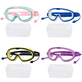 Dječje naočale za plivanje sa širokim pregledom, zaštita od uv zračenja, svjetla za naočale za plivanje u dobi od 3 do 16 godina, izravna dostava