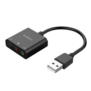 USB-ac ispravljač s 3,5 mm vanjske стереозвуковой karticom za slušalice Dropship