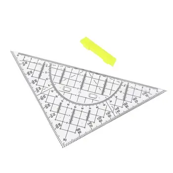 Trokutasti Linija Za Crtanje Alata Za Crtanje Geometrije Trokuta 22 cm Matematički Kutomjer Školska Linija Za Poplun Šivanje Rezanje