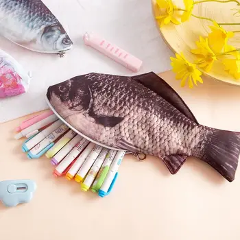 Nova Slana Riba Velikog Kapaciteta Materijal Za Pakiranje Kreativni Ekskluzivni Dizajn Kozmetikom Papeleria Cadeau Maitresse Ecole